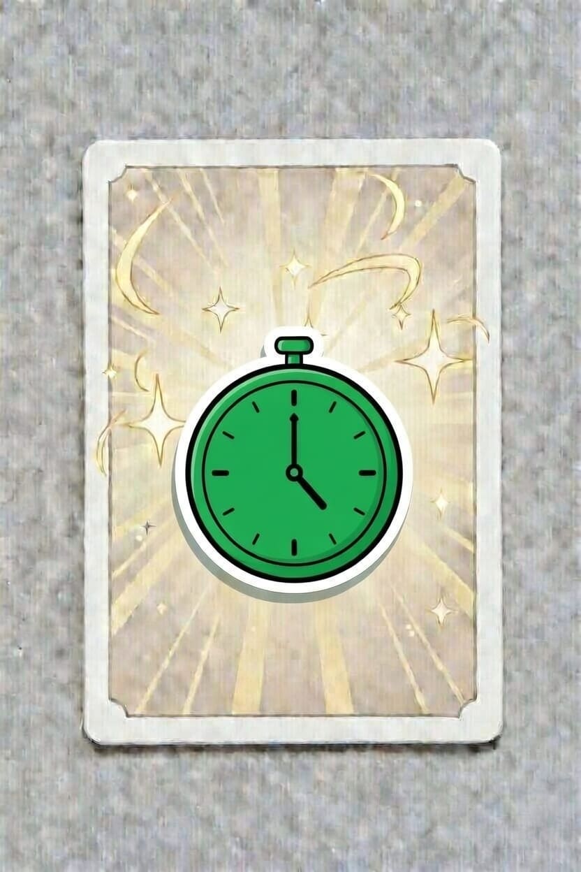 Reloj verde